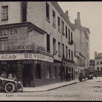 Alimentation Jacquart et rue du Chariot d'Or