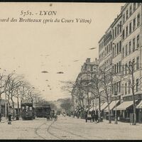 Boulevard des Brotteaux (pris du Cours Vitton)