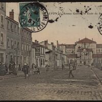 Avenue Gabillot et Ecole du Sacré Cœur